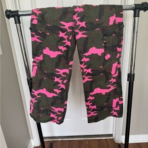 Women’s camo shorts